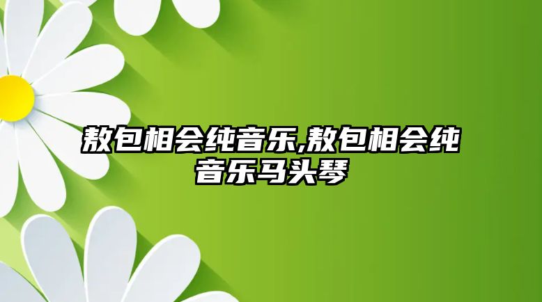 敖包相會純音樂,敖包相會純音樂馬頭琴