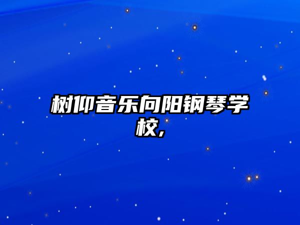 樹仰音樂向陽鋼琴學校,